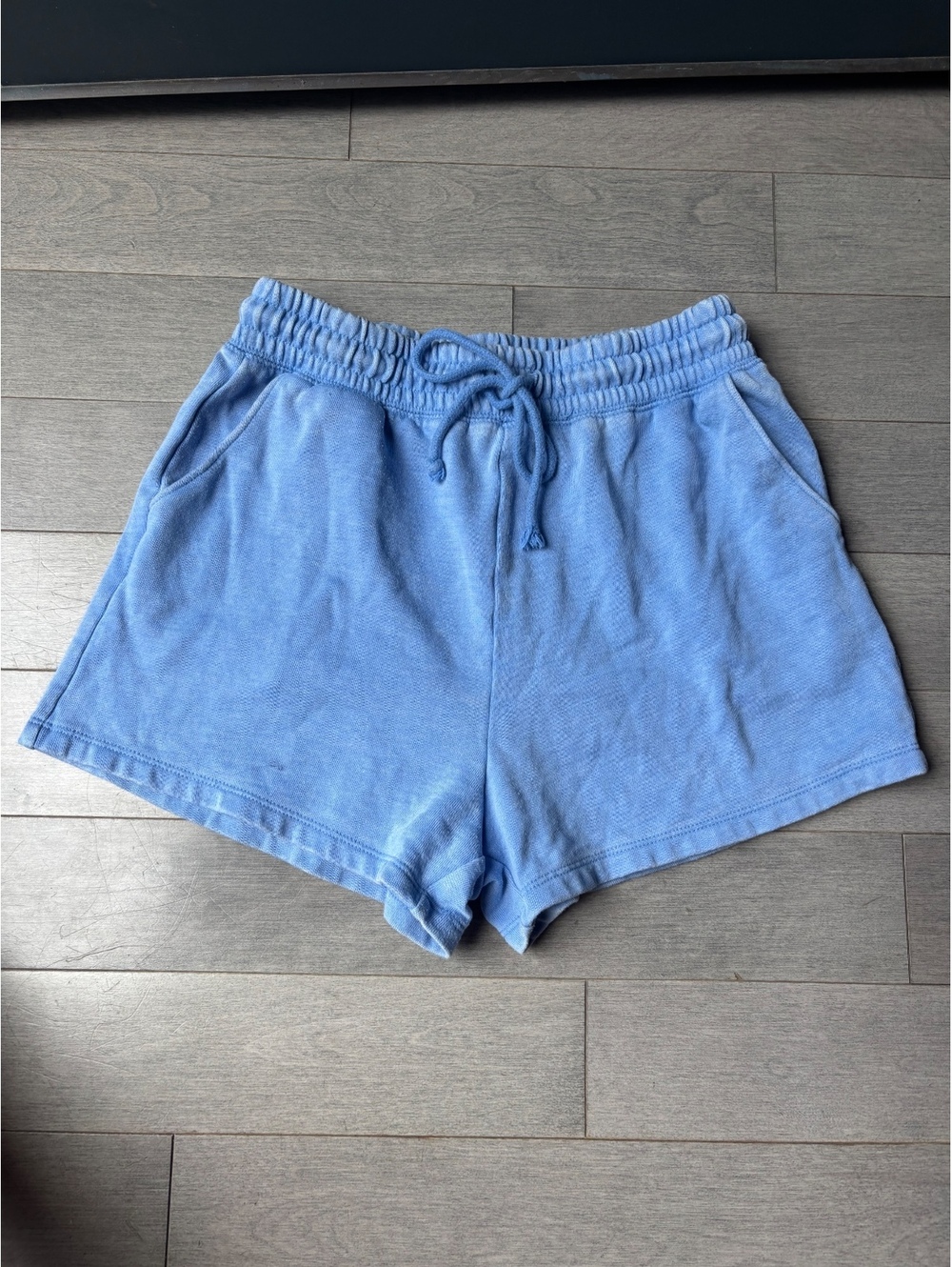 Women’s Aeropostale Blue Cotton-Polyester Blend Casual lounge sleep Shorts XXS